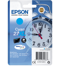 ORIGINALE EPSON T2712XL CIANO C13T27124012 CARTUCCIA PER EPSON WF3620 WF3640 WF7110 WF7610 WF7620 27XL 10,4ml 1.100 PAGINE