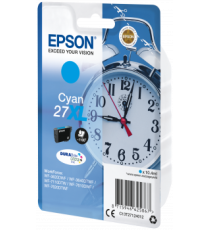 ORIGINALE EPSON T2712XL CIANO C13T27124012 CARTUCCIA PER EPSON WF3620 WF3640 WF7110 WF7610 WF7620 27XL 10,4ml 1.100 PAGINE