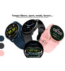 SMARTWATCH JOCCA SPORT 2049A BLU - TOUCH SCREEN - BLUETOOTH 4.0 - 10GG DI AUTONOMIA OROLOGIO ATTIVITA' SPORT FREQUENZA CARDIACA SMARTWATCH JOCCA SPORT 2049A BLU - TOUCH SCREEN - BLUETOOTH 4.0 - 10GG DI AUTONOMIA OROLOGIO ATTIVITA' SPORT FREQUENZA CARDIACA