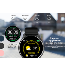 SMARTWATCH JOCCA SPORT 2049A BLU - TOUCH SCREEN - BLUETOOTH 4.0 - 10GG DI AUTONOMIA OROLOGIO ATTIVITA' SPORT FREQUENZA CARDIACA SMARTWATCH JOCCA SPORT 2049A BLU - TOUCH SCREEN - BLUETOOTH 4.0 - 10GG DI AUTONOMIA OROLOGIO ATTIVITA' SPORT FREQUENZA CARDIACA