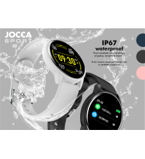 SMARTWATCH JOCCA SPORT 2049A BLU - TOUCH SCREEN - BLUETOOTH 4.0 - 10GG DI AUTONOMIA OROLOGIO ATTIVITA' SPORT FREQUENZA CARDIACA SMARTWATCH JOCCA SPORT 2049A BLU - TOUCH SCREEN - BLUETOOTH 4.0 - 10GG DI AUTONOMIA OROLOGIO ATTIVITA' SPORT FREQUENZA CARDIACA