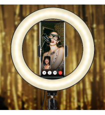 RING LIGHT LINQ BD3206 - LUCE LED AD ANELLO DI 30CM PER SELFIE SMARTPHONE - 28W - TELECOMANDO + USB 2MT LUCE CALDA,FREDDA,BIANCA RING LIGHT LINQ BD3206 - LUCE LED AD ANELLO DI 30CM PER SELFIE SMARTPHONE - 28W - TELECOMANDO + USB 2MT LUCE CALDA,FREDDA,BIANCA