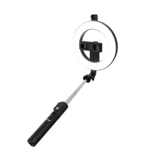 ASTA SUPPORTO SELFIE LINQ ZP9006 CON RING LIGHT - LUCE LED AD ANELLO 6" 10W SMARTPHONE TELECOMANDO LUCE CALDA,FREDDA,BIANCA ASTA SUPPORTO SELFIE LINQ ZP9006 CON RING LIGHT - LUCE LED AD ANELLO 6" 10W SMARTPHONE TELECOMANDO LUCE CALDA,FREDDA,BIANCA