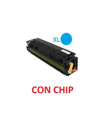 TONER W2211X CIANO COMPATIBILE 207X CON CHIP PER HP Color LaserJet Pro Color Pro M255,MFP M282nw,M283fw CAPACITA 2.450 PAGINE