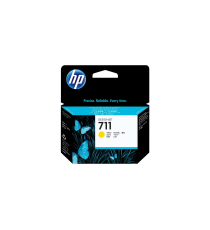ORIGINALE HP CZ132A GIALLA 711 CARTUCCIA ORIGINALE PER HP Designjet T520 Designjet T120 CZ132A H711 29ml