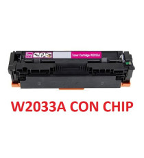TONER W2033A MAGENTA COMPATIBILE 415A CON CHIP PER HP Color LaserJet Pro M454 ,M479 CAPACITA 2.100 PAGINE