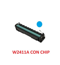 TONER W2411A CIANO COMPATIBILE 216A CON CHIP PER HP Color LaserJet Pro M155,MFP M182nwM183fw CAPACITA 850 PAGINE