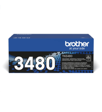 ORIGINALE BROTHER TN3480 NERO TONER ORIGINALE PER BROTHER HL-6250 6300 6400 6600 6800 6900 5000 TN-3480 8.000 PAGINE