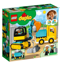 Lego Duplo Town - Camion e Scavatore Cingolato -  10931