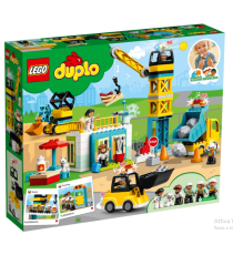 Lego Duplo - Cantiere Edile con Gru a Torre - 10933 Lego Duplo - Cantiere Edile con Gru a Torre - 10933