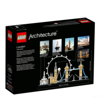 Lego Architecture - Londra - Lego 21034 con London Eye, Big Ben e Tower BridgeAnni Anni 12+ 468pz