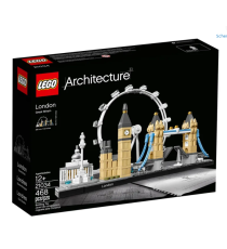 Lego Architecture - Londra - Lego 21034 con London Eye, Big Ben e Tower BridgeAnni Anni 12+ 468pz