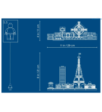 Lego Architecture - Parigi  - 21044
