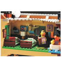 Lego Ideas - 123 Sesame Street - Lego 21324 - INTROVABILE - Costruiamo amicizie dal 1969 1367pz Anni 18+