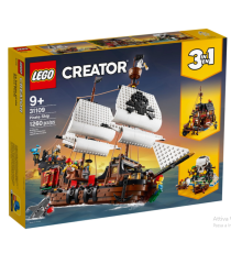 Lego Creator 3 in 1 - Galeone dei Pirati - 31109