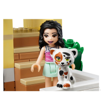 Lego Friends - Il Ristorante di Heartlake City - Set Pizzeria con 3 Mini-Doll, Scooter e 2 Figure di Gatti - 41379