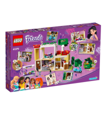 Lego Friends - Il Ristorante di Heartlake City - Set Pizzeria con 3 Mini-Doll, Scooter e 2 Figure di Gatti - 41379