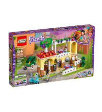 Lego Friends - Il Ristorante di Heartlake City - Set Pizzeria con 3 Mini-Doll, Scooter e 2 Figure di Gatti - 41379