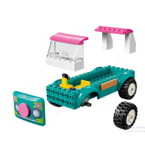 Lego Friends - Il Furgone dei Frullati - Playset con Emma, 2 Delfini e Una Spiaggia - 41397