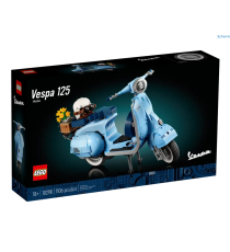 Lego Creator Expert - Vespa 125 - Lego 10298 Replica Piaggio Anni 60 1107pz Anni 18+