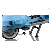 Lego Creator Expert - Vespa 125 - Lego 10298 Replica Piaggio Anni 60 1107pz Anni 18+