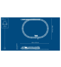 Lego City - Treno Passeggeri - Connessione Remota Bluetooth - Lego 60197 Introvabile - Raro 677pz Anni 6+