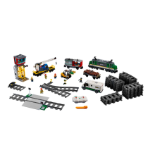 Lego City - Treno Merci - Motore Alimentato a Batteria - Connessione Bluetooth RC - 60198
