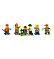 Lego City - Treno Merci - Motore Alimentato a Batteria - Connessione Bluetooth RC - 60198