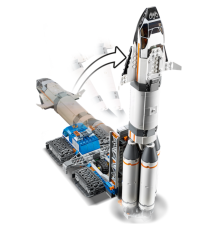 Lego City - Assemblaggio e trasporto del razzo - 60229