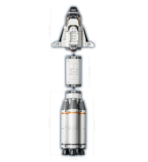 Lego City - Assemblaggio e trasporto del razzo - 60229