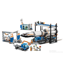 Lego City - Assemblaggio e trasporto del razzo - 60229