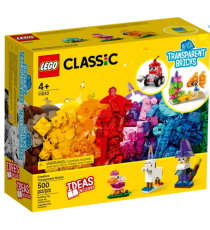 Lego Classic - Mattoncini trasparenti creativi - 11013