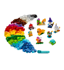 Lego Classic - Mattoncini trasparenti creativi - 11013