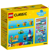 Lego Classic - Mattoncini trasparenti creativi - 11013
