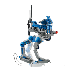 Lego Star Wars - Clone Trooper della Legione 501 Walker AT - Lego 75280 ANNI 7+ Lego Star Wars - Clone Trooper della Legione 501 Walker AT - Lego 75280 ANNI 7+