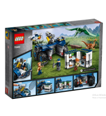 Lego Jurassic World - Evasione di Gallimimus e Pteranodonte - 75940