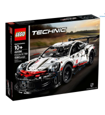 Lego Technic - Porsche 911 RSR - Lego 42096 - Raro - Modello di Auto da Corsa 1580pz Anni 10+