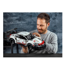 Lego Technic - Porsche 911 RSR - Lego 42096 - Raro - Modello di Auto da Corsa 1580pz Anni 10+