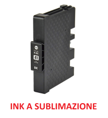 CARTUCCIA RICOH GC41K NERA COMPATIBILE INK A SUBLIMAZIONE RICOH SG2100N,2110N,3110DNW,7100DN 405765-405761 GC-41 32ML
