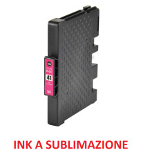CARTUCCIA RICOH GC41M MAGENTA COMPATIBILE INK A SUBLIMAZIONE RICOH SG2100N,2110N,3110DNW,7100DN 405767-405763 GC-41 32ML