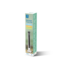 VENTILATORE A TORRETTA ELETTRONICO DIGITALE BIANCO-NERO - 3 VELOCITA' - SENZA PALE - 50W A COLONNA - OSCILLAZIONE 90 GRADI VENTILATORE A TORRETTA ELETTRONICO DIGITALE BIANCO-NERO - 3 VELOCITA' - SENZA PALE - 50W A COLONNA - OSCILLAZIONE 90 GRADI