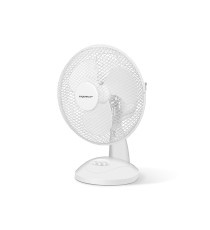 VENTILATORE DA TAVOLO 22W - BIANCO - 2 VELOCITA' - MISURA L270XW210XH310mm - MOTORE ANTIRUMORE AIGOSTAR VENTILATORE DA TAVOLO 22W - BIANCO - 2 VELOCITA' - MISURA L270XW210XH310mm - MOTORE ANTIRUMORE AIGOSTAR