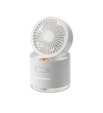 MINI VENTILATORE DA TAVOLO CON NEBULIZZATORE 10W - BIANCO - 3 VELOCITA' - MISURA L113XW113XH127mm - CAVO USB - SERBATOIO 300ML MINI VENTILATORE DA TAVOLO CON NEBULIZZATORE 10W - BIANCO - 3 VELOCITA' - MISURA L113XW113XH127mm - CAVO USB - SERBATOIO 300ML