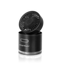 MINI VENTILATORE DA TAVOLO CON NEBULIZZATORE 10W - NERO - 3 VELOCITA' - MISURA L113XW113XH127mm - CAVO USB - SERBATOIO 300ML MINI VENTILATORE DA TAVOLO CON NEBULIZZATORE 10W - NERO - 3 VELOCITA' - MISURA L113XW113XH127mm - CAVO USB - SERBATOIO 300ML