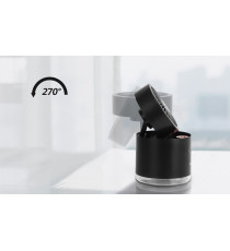 MINI VENTILATORE DA TAVOLO CON NEBULIZZATORE 10W - NERO - 3 VELOCITA' - MISURA L113XW113XH127mm - CAVO USB - SERBATOIO 300ML MINI VENTILATORE DA TAVOLO CON NEBULIZZATORE 10W - NERO - 3 VELOCITA' - MISURA L113XW113XH127mm - CAVO USB - SERBATOIO 300ML