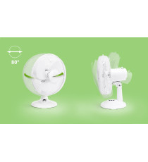 VENTILATORE DA TAVOLO 45W - BIANCO - 3 VELOCITA' - MISURA L420xW270xH550mm - MOTORE ANTIRUMORE AIGOSTAR VENTILATORE DA TAVOLO 45W - BIANCO - 3 VELOCITA' - MISURA L420xW270xH550mm - MOTORE ANTIRUMORE AIGOSTAR