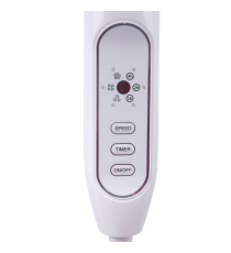 VENTILATORE A PIANTANA CON CONTROLLI DIGITALI 40W BIANCO - 3 VELOCITA' - SCHERMO LED CON TELECOMANDO - TIMER 7 ORE AIGOSTAR VENTILATORE A PIANTANA CON CONTROLLI DIGITALI 40W BIANCO - 3 VELOCITA' - SCHERMO LED CON TELECOMANDO - TIMER 7 ORE AIGOSTAR