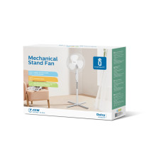 VENTILATORE A PIANTANA CON CONTROLLI ANALOGICI 45W BIANCO - 3 VELOCITA' - ALTEZZA REGOLABILE - AIGOSTAR VENTILATORE A PIANTANA CON CONTROLLI ANALOGICI 45W BIANCO - 3 VELOCITA' - ALTEZZA REGOLABILE - AIGOSTAR