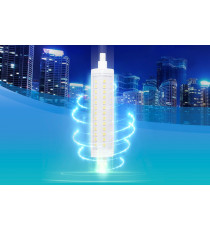 LAMPADINA LED R7S 5W 78mm 500 LUMEN 3000K LUCE CALDA D15xH78mm ANGOLO 360 GRADI EQUIVALE A 42W INCADESCENZA ENERGETICA A+