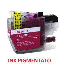 CARTUCCIA LC3219XLM MAGENTA CON INCHIOSTRO PIGMENTATO COMPATBILE PER BROTHER J6930,J6530,J5730 LC 3219 LC 3217 1.500 PAGINE CARTUCCIA LC3219XLM MAGENTA CON INCHIOSTRO PIGMENTATO COMPATBILE PER BROTHER J6930,J6530,J5730 LC 3219 LC 3217 1.500 PAGINE